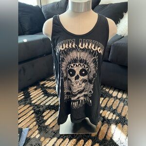 American Apparel Skull Tank